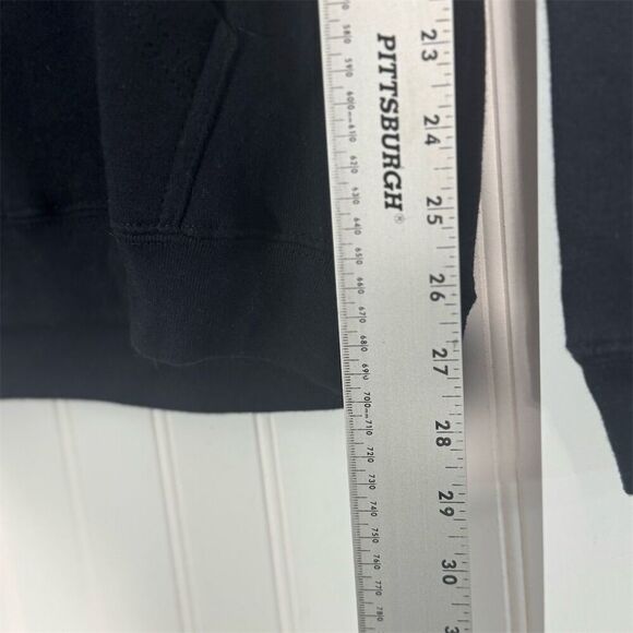 Star Wars Darth Vader Black Hoodie L NWT Cracked Graphic Pullover Sweatshirt - Picture 3 of 8